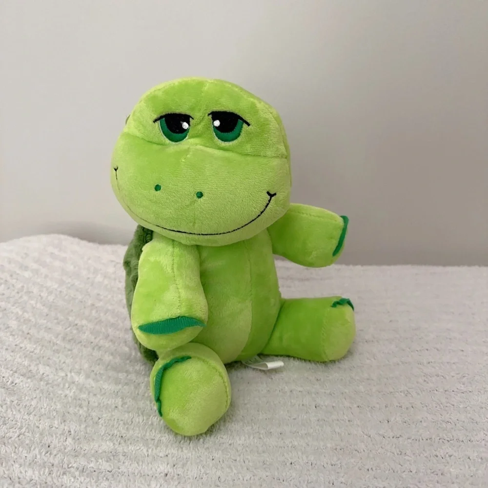 Green Stuffed Turtle Toy